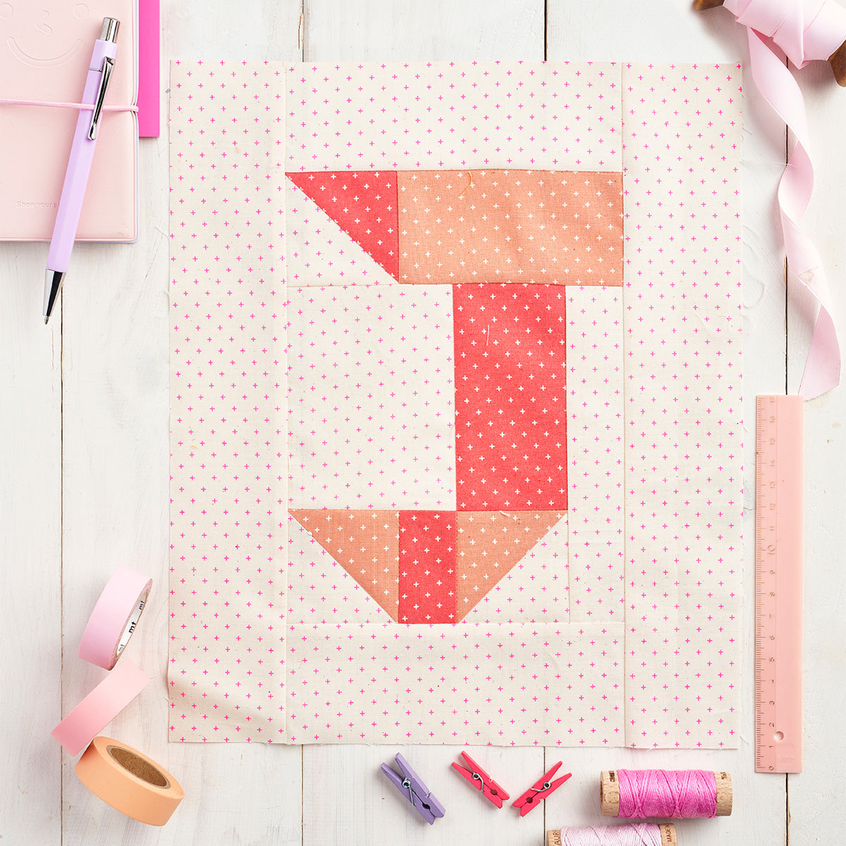 26 Letter Quilt Blocks Collection PDF