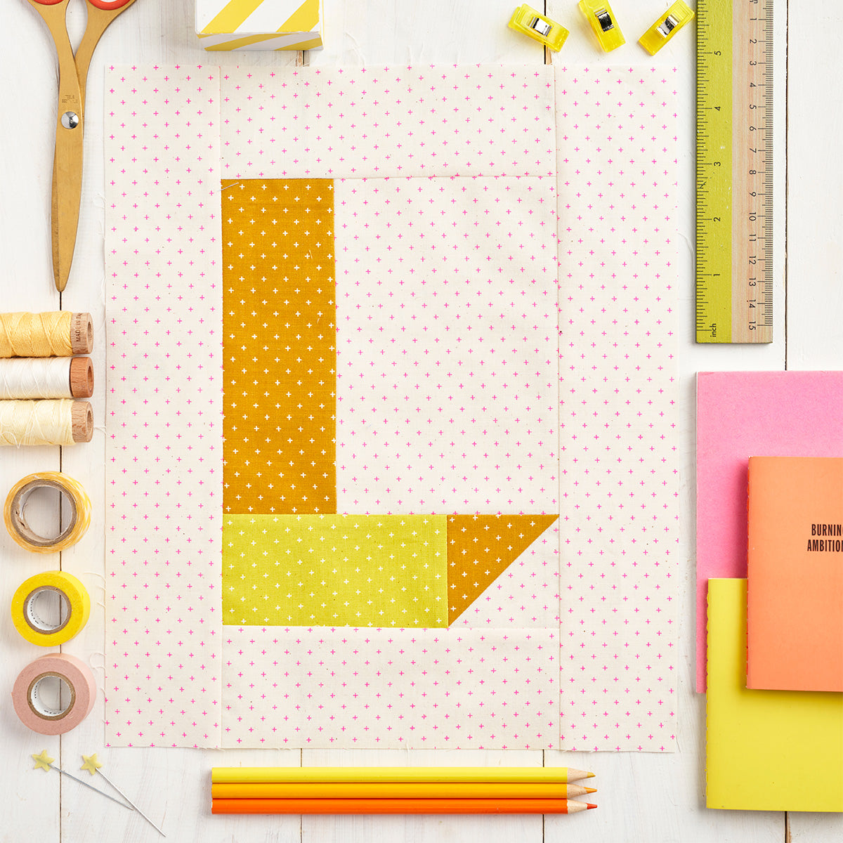 26 Letter Quilt Blocks Collection PDF