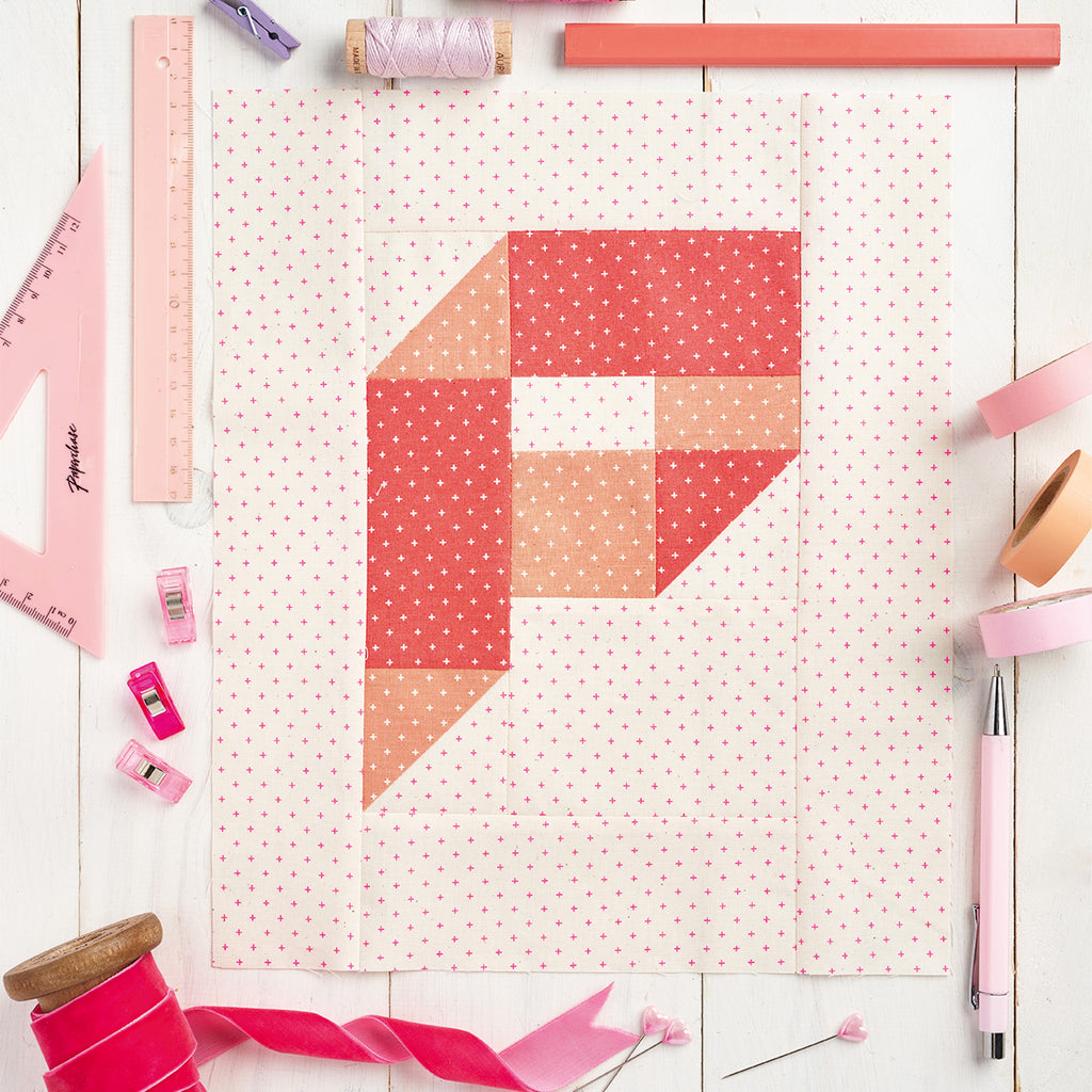 26 Letter Quilt Blocks Collection PDF