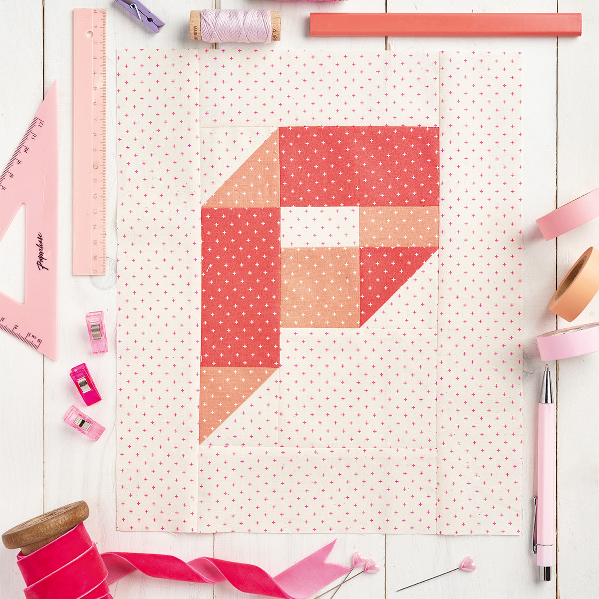 26 Letter Quilt Blocks Collection PDF