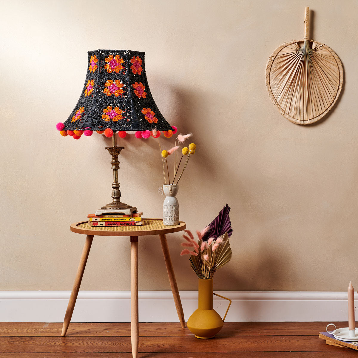 Upcycled Lampshade Crochet Pattern PDF
