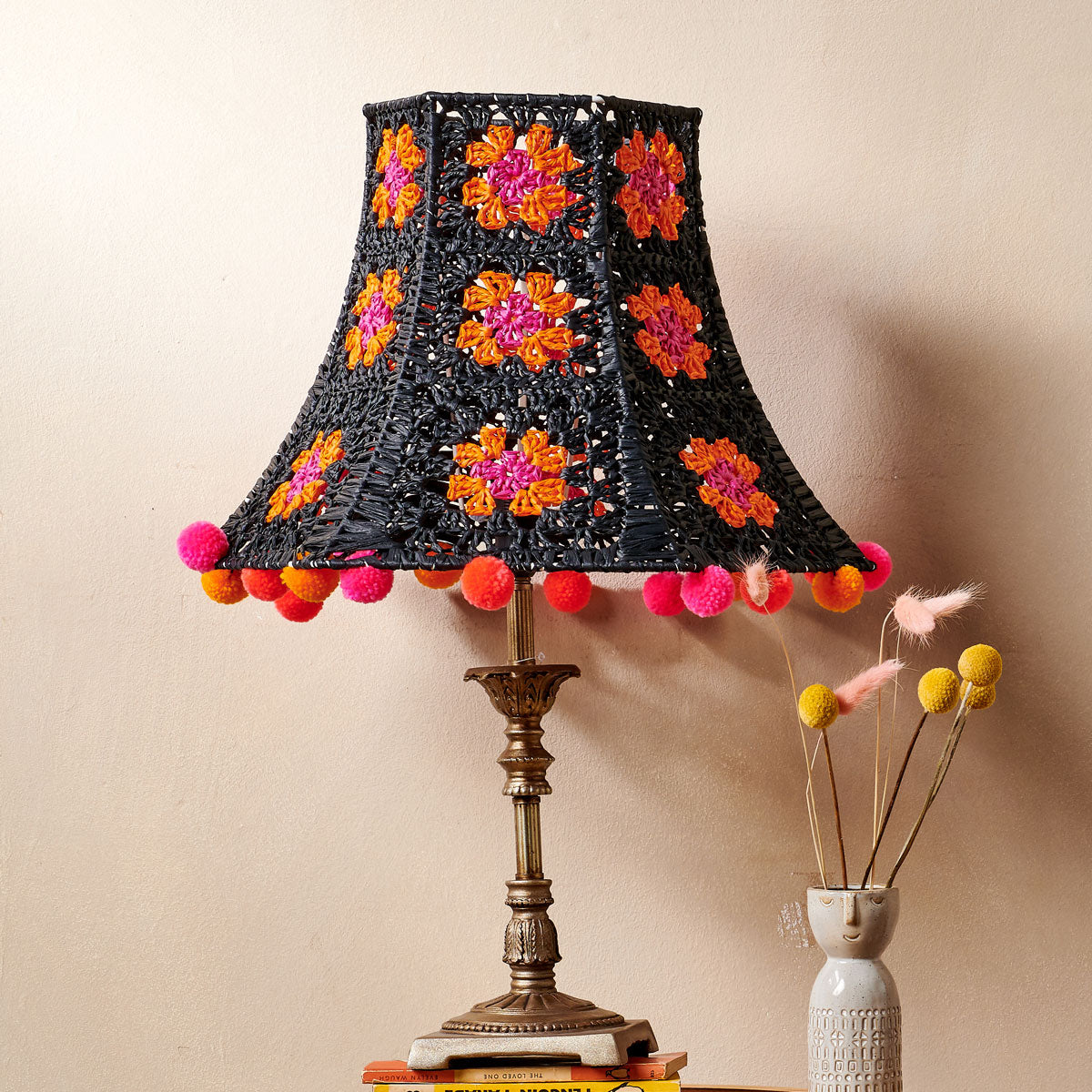 Upcycled Lampshade Crochet Pattern PDF