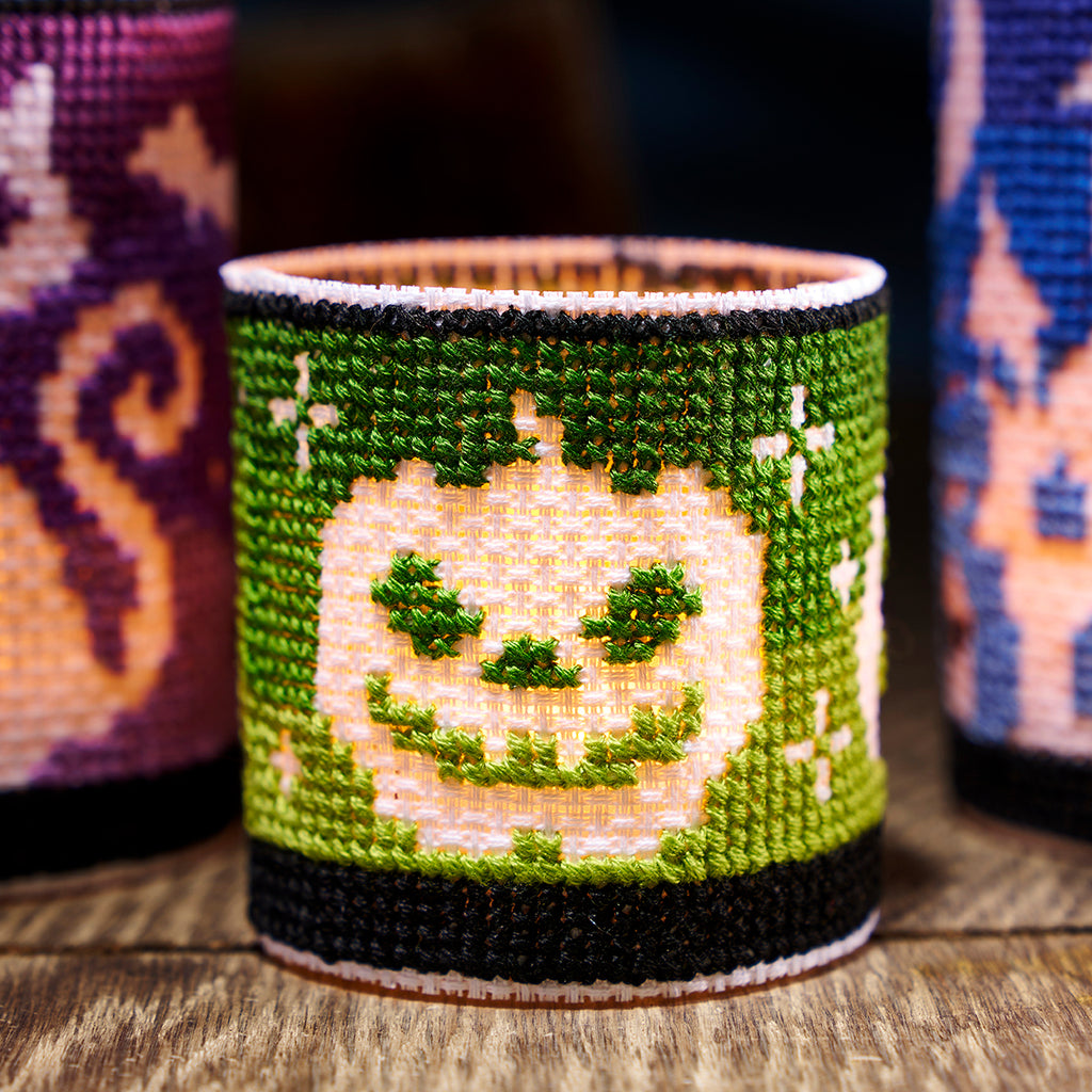 Halloween Lanterns Cross Stitch PDF Patterns