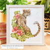 Wrendale Designs Leopard Cross Stitch PDF Pattern