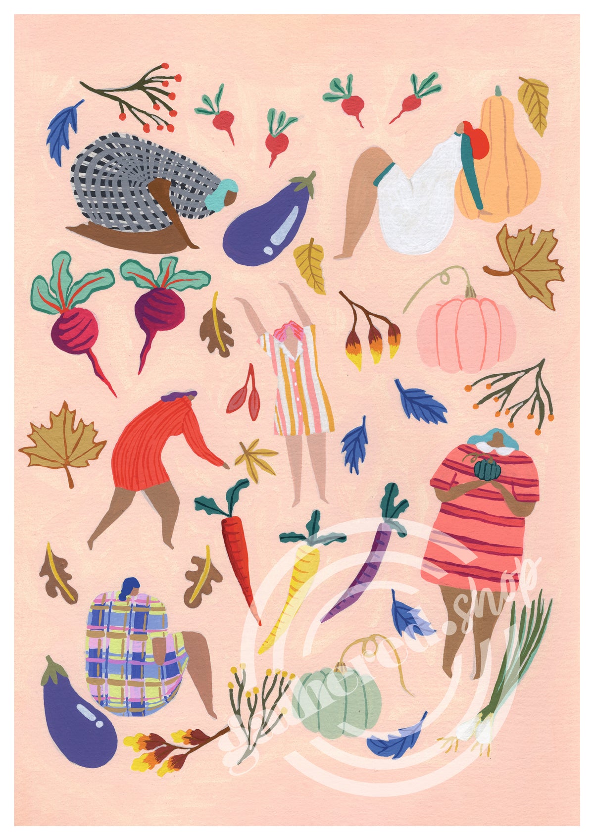 'Good Life' Digital Art Print PDF by Joanne Ho