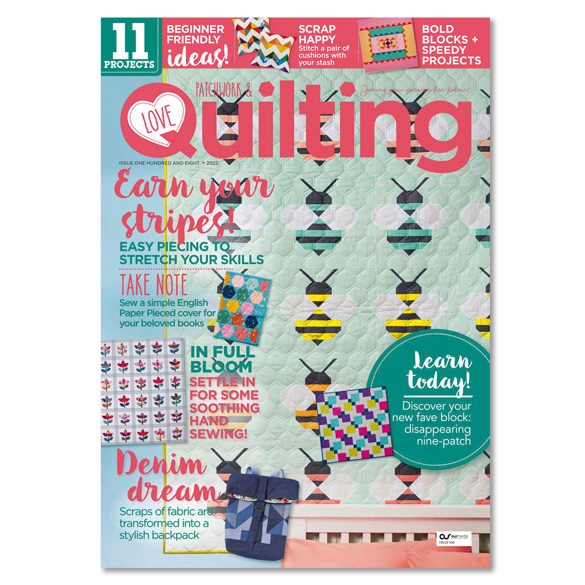 Love Patchwork & Quilting Magazine Issue 108 PDF