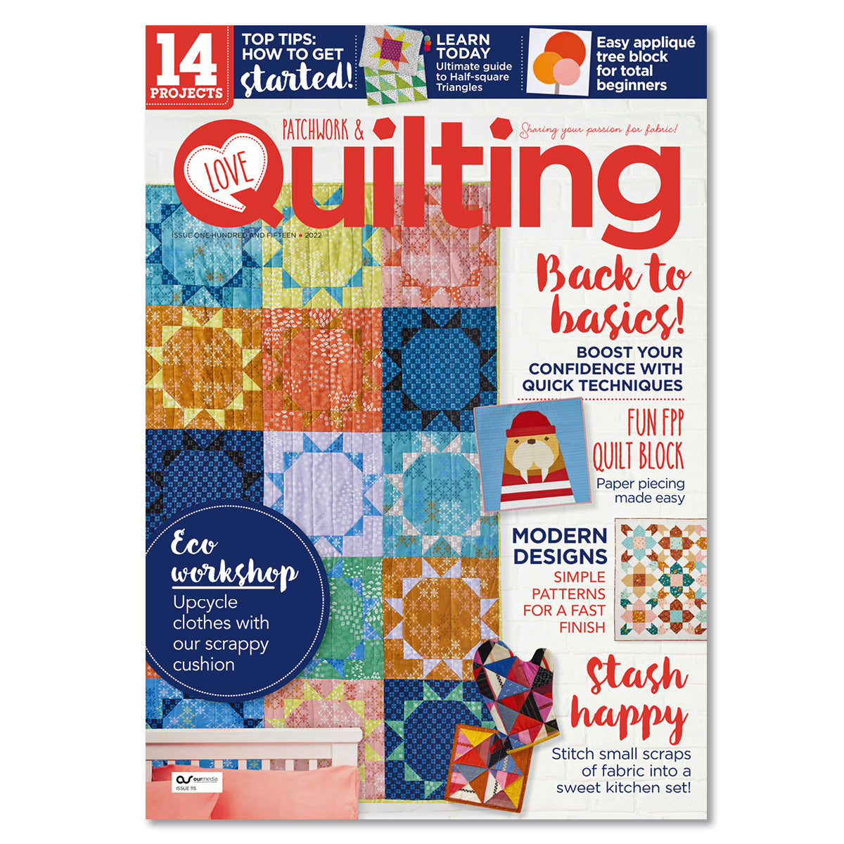Love Patchwork & Quilting Magazine Issue 115 PDF