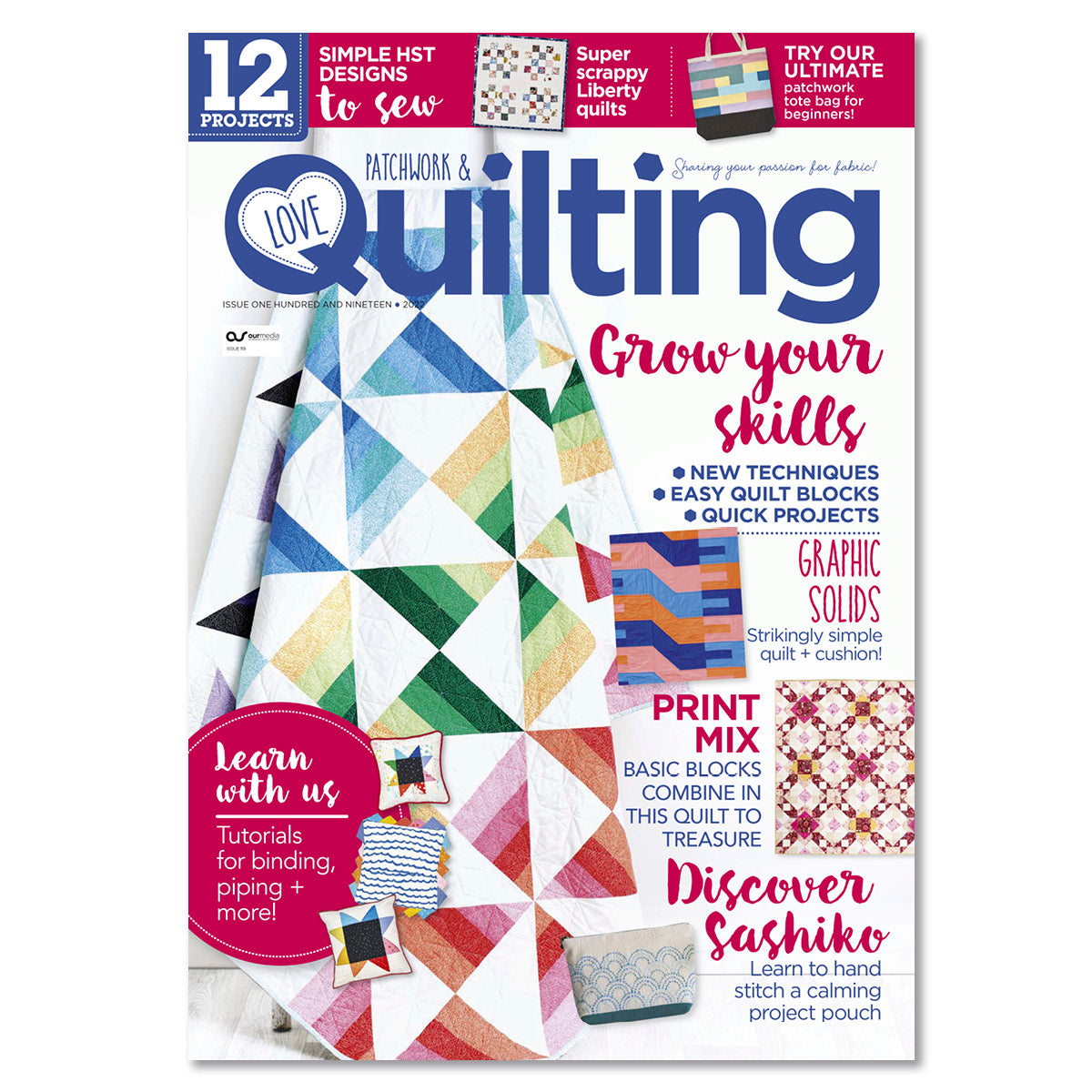 Love Patchwork & Quilting Magazine Issue 119 PDF