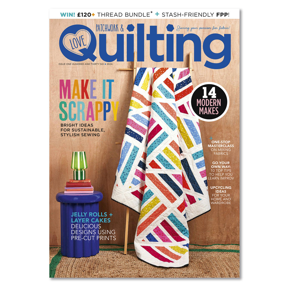 Love Patchwork & Quilting Magazine Issue 136 PDF
