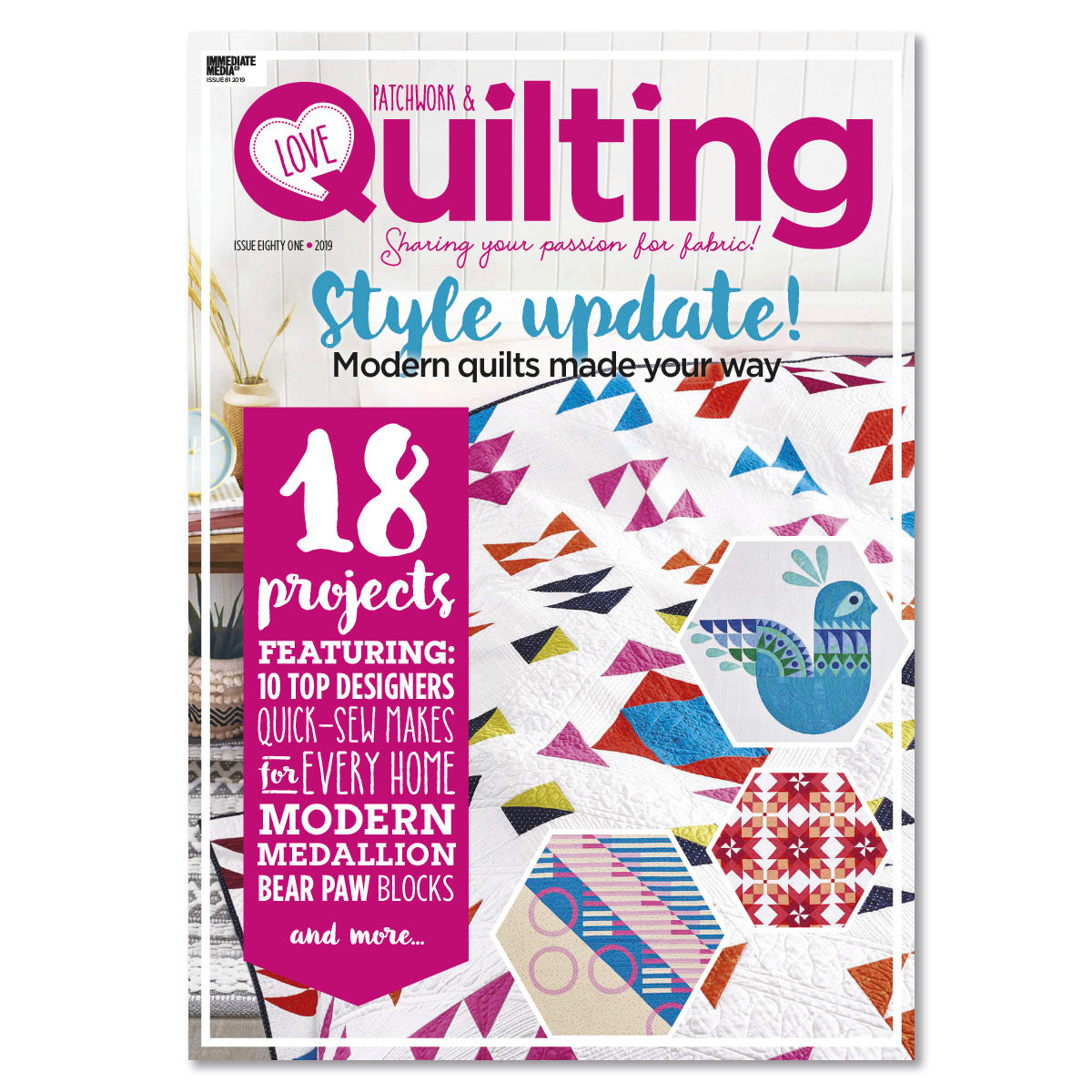 Love Patchwork & Quilting Magazine Issue 081 PDF