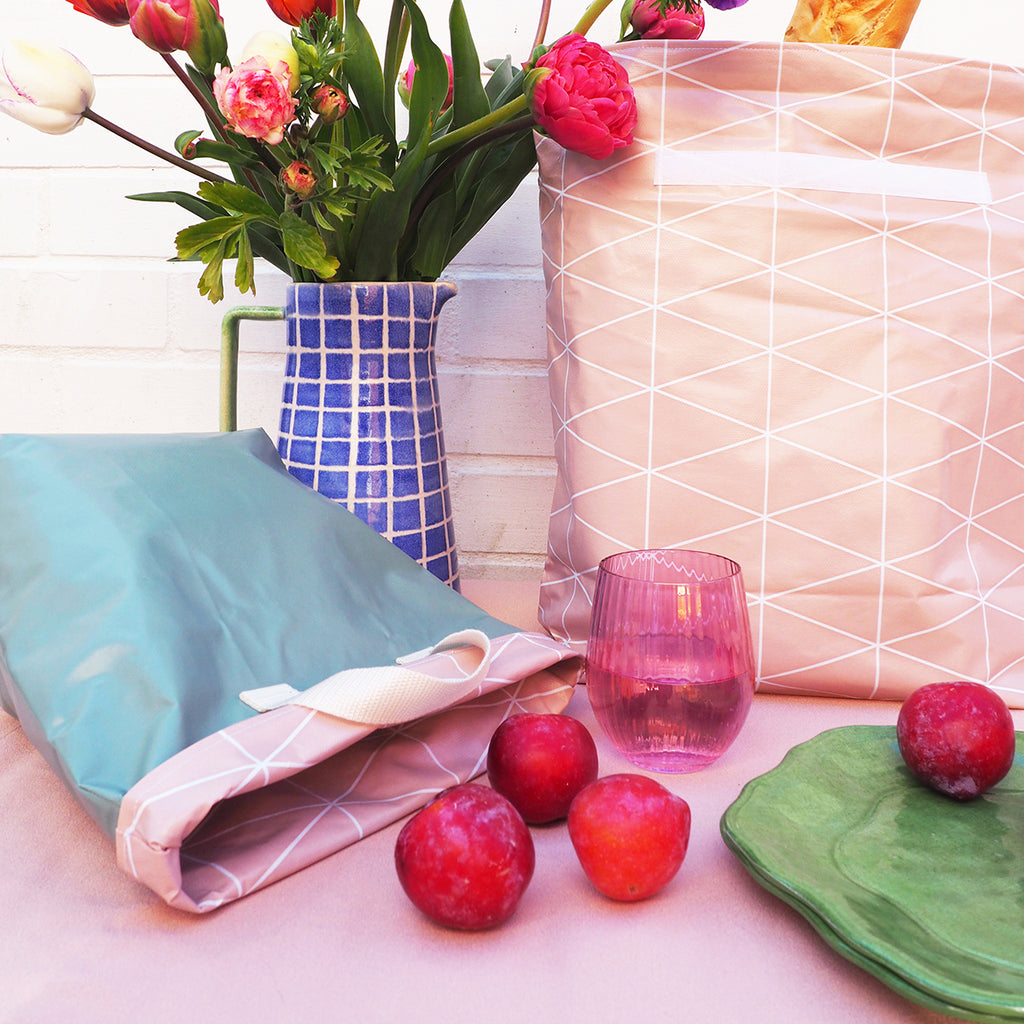 Roll Top Lunch Bag Sewing Pattern PDF