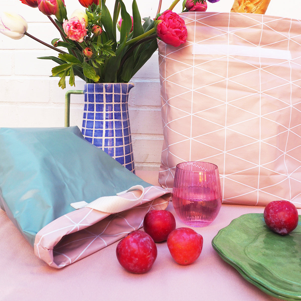 Roll Top Lunch Bag Sewing Pattern PDF