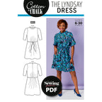 Lyndsay Dress Sewing Pattern PDF