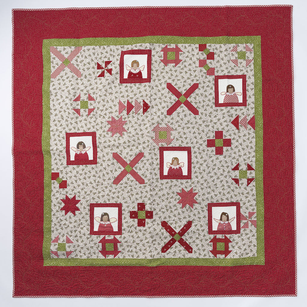 Angels' Chorus Appliqué Quilt Pattern PDF