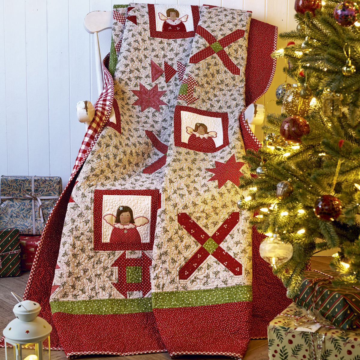 Angels' Chorus Appliqué Quilt Pattern PDF