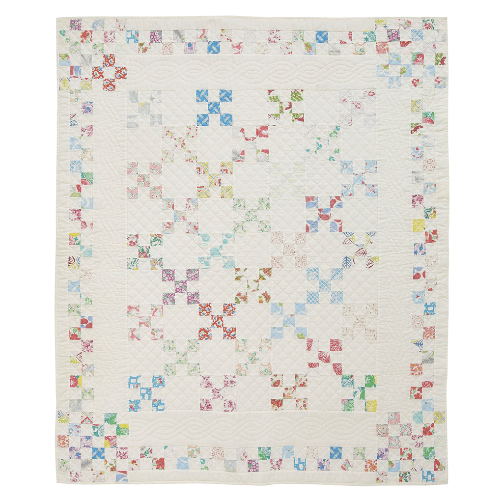 Feedsacks Nine-Patch Quilt Pattern PDF