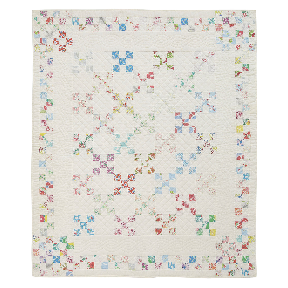 Feedsacks Nine-Patch Quilt Pattern PDF