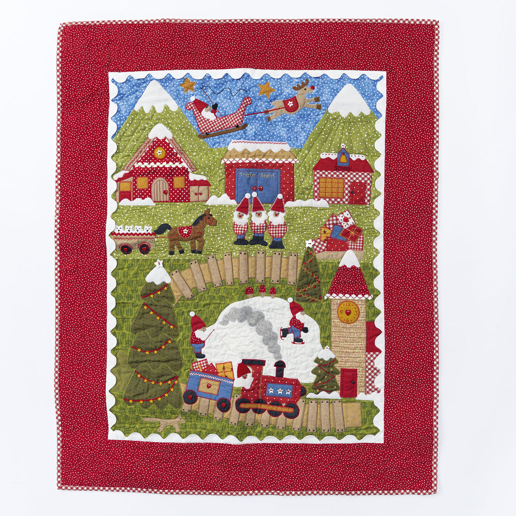 Journey to Gnomeland Appliqué Wall Hanging Pattern PDF