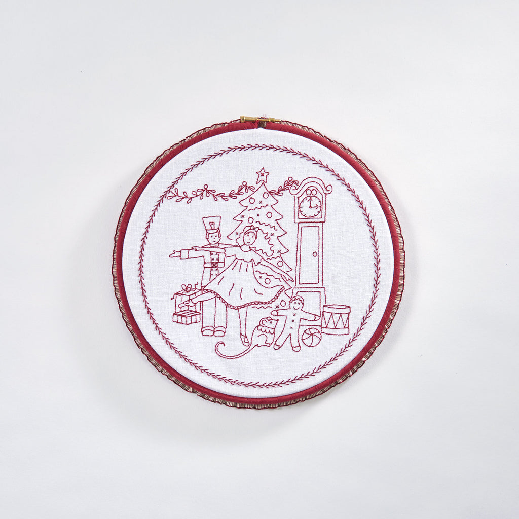 Clara's Christmas Eve Hoop Embroidery Pattern PDF