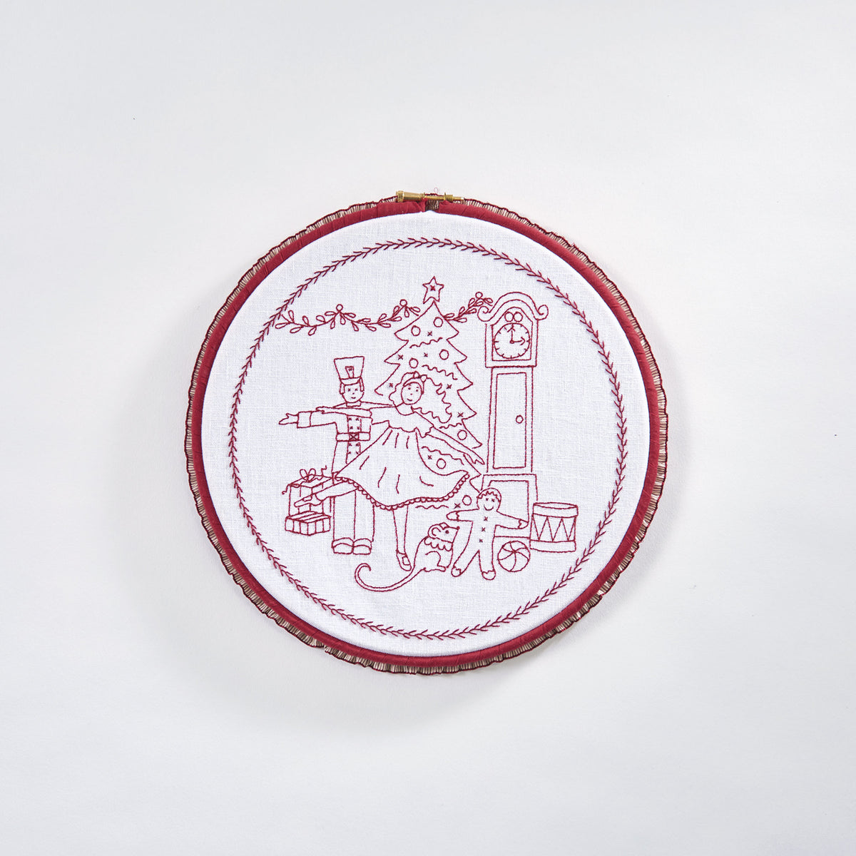 Clara's Christmas Eve Hoop Embroidery Pattern PDF