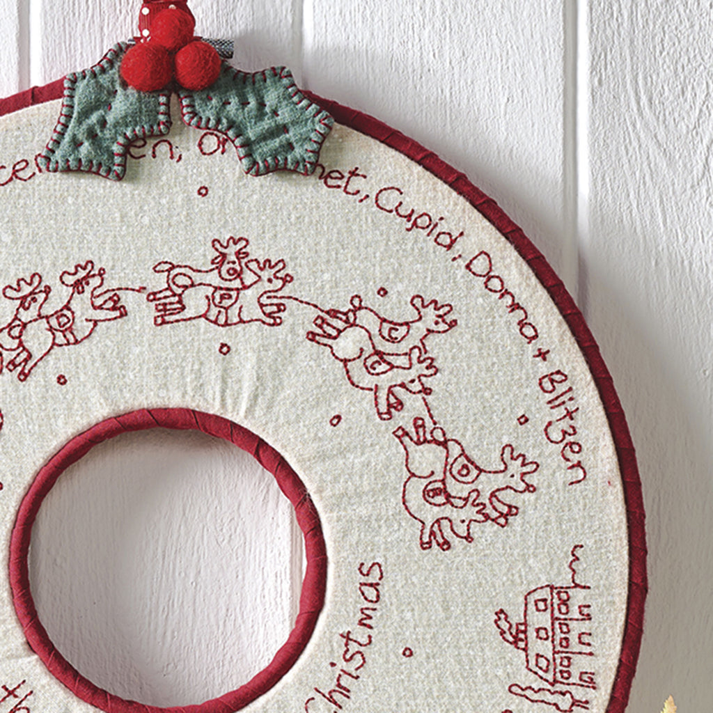 Christmas Story Double Embroidery Hoop Pattern PDF