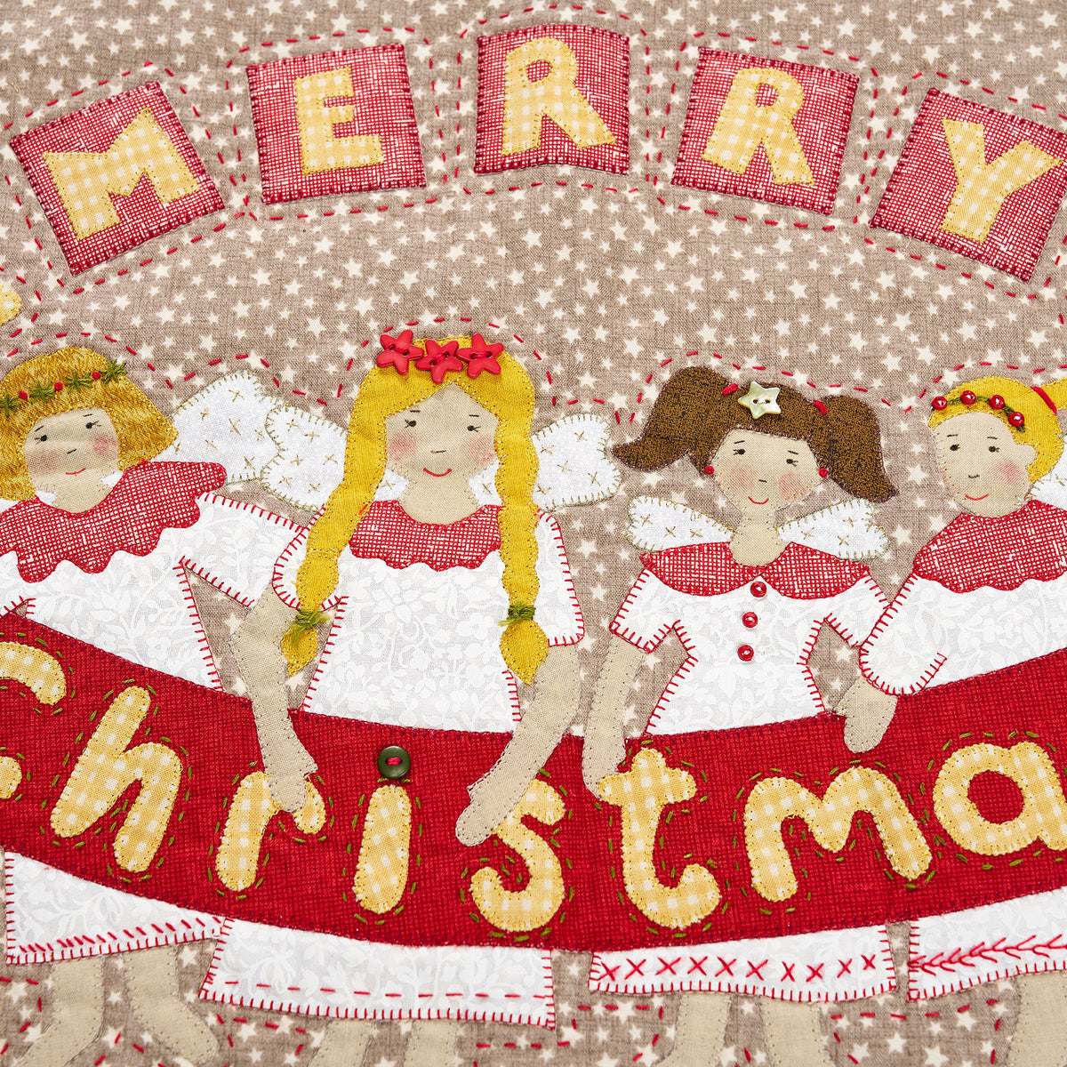 Peace and Joy Wall Hanging Applique Pattern PDF