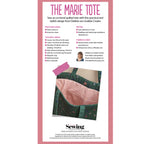 Marie Tote Sewing Pattern PDF