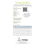 Milan Dress Sewing Pattern PDF