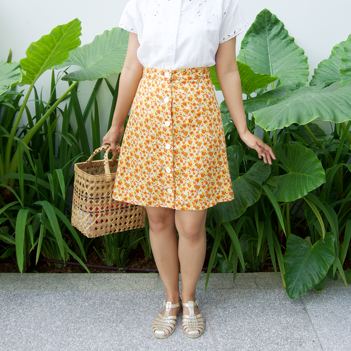 Mini Skirt Sewing Pattern PDF
