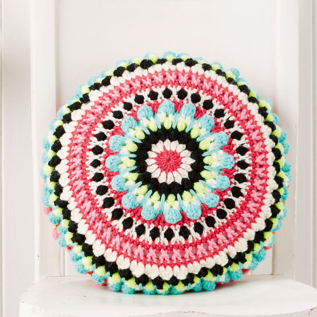 Mandala Cushion Crochet Pattern PDF