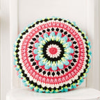 Mandala Cushion Crochet Pattern PDF