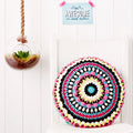 Mandala Cushion Crochet Pattern PDF