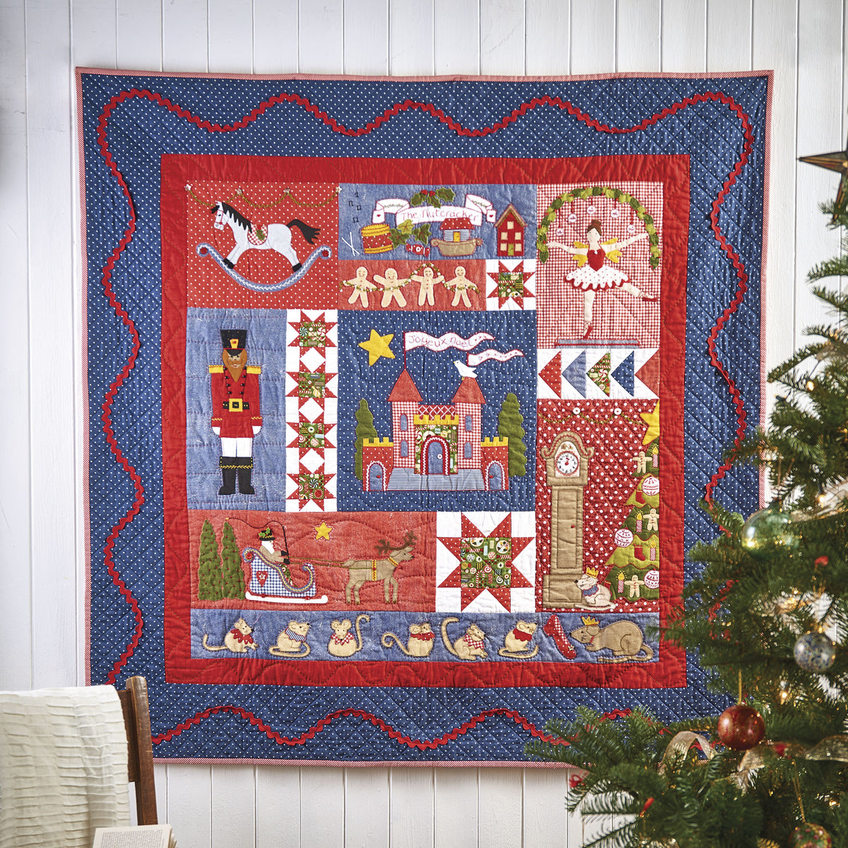 Nutcracker Scene Quilt Pattern PDF