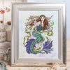 Mermaid Cross Stitch PDF Pattern