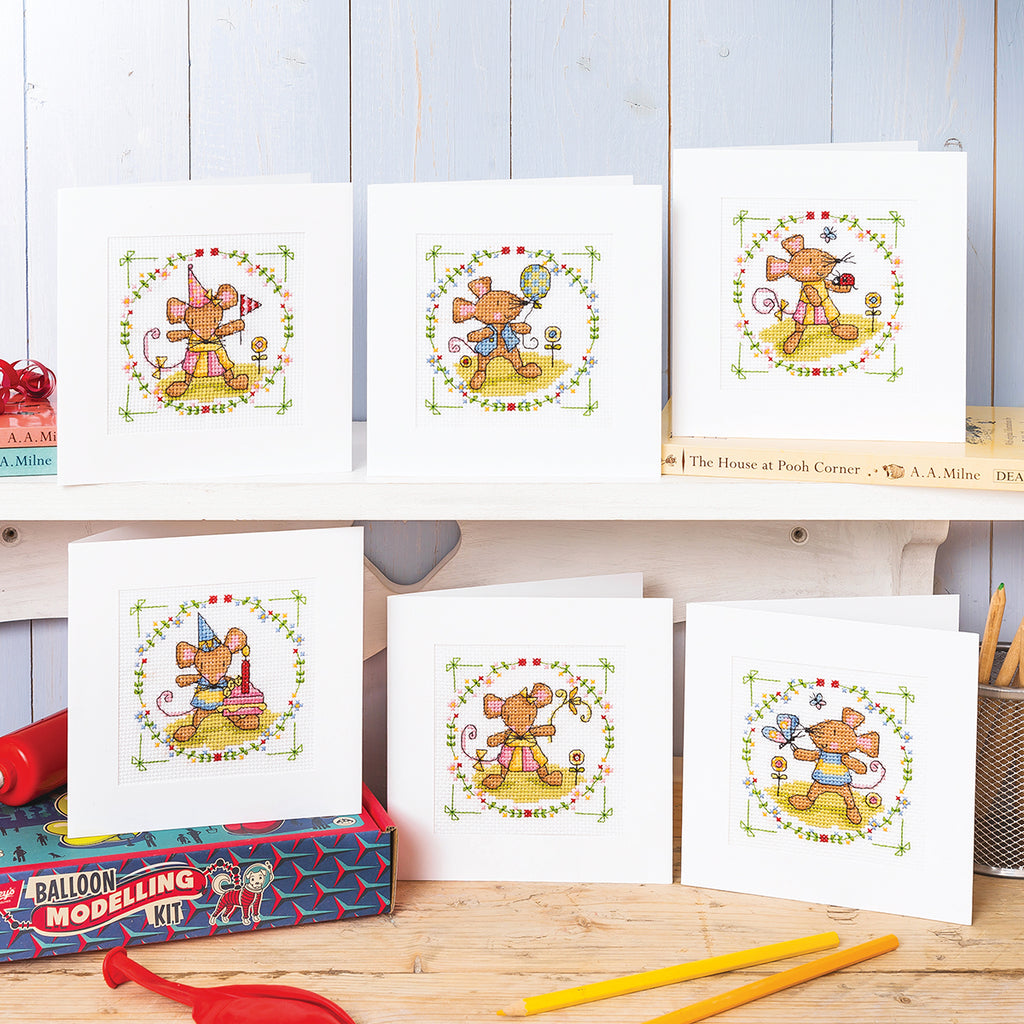 Cute Mice Cross Stitch PDF Patterns