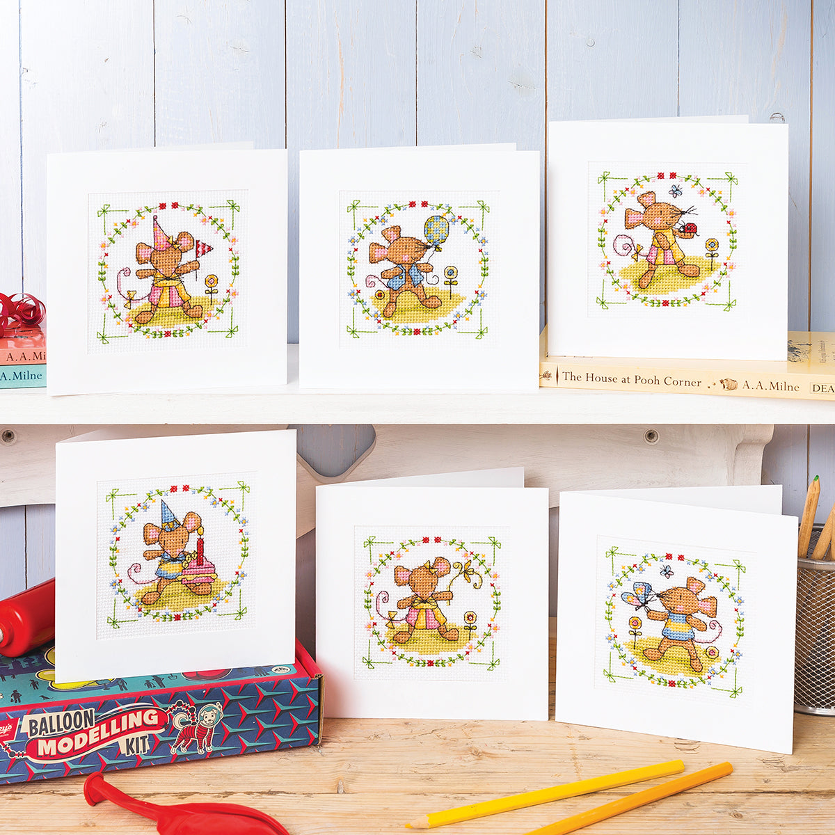 Cute Mice Cross Stitch PDF Patterns
