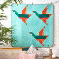 Modern Geese Quilt Sewing Pattern PDF