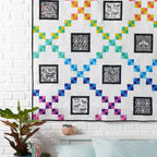 Modern Irish Chain Quilt Sewing Pattern PDF