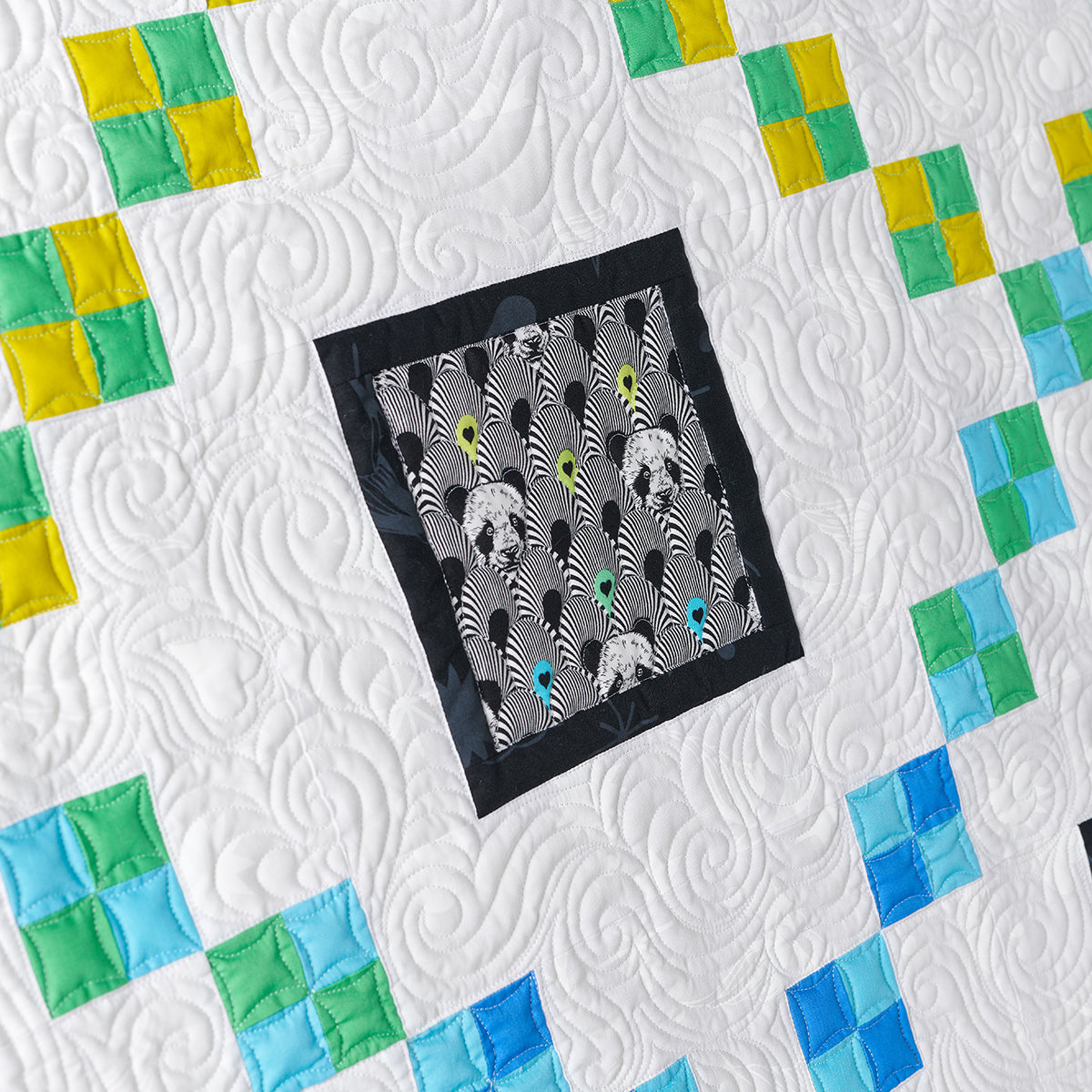 Modern Irish Chain Quilt Sewing Pattern PDF