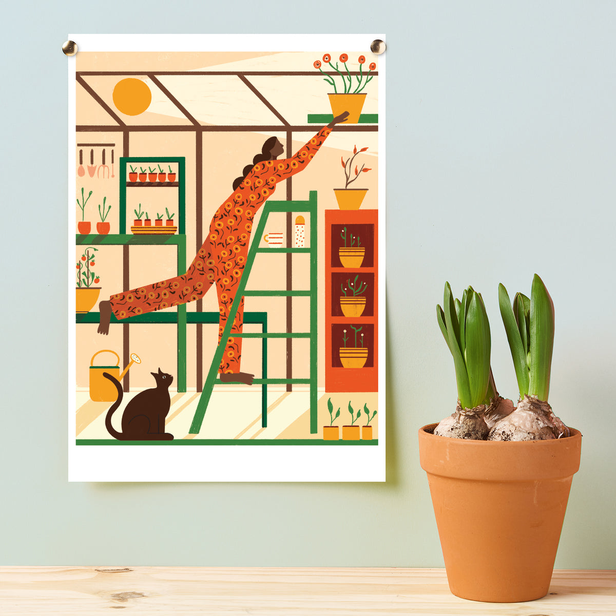 'More Room for Plants' Digital Art Print PDF by Ellice Weaver