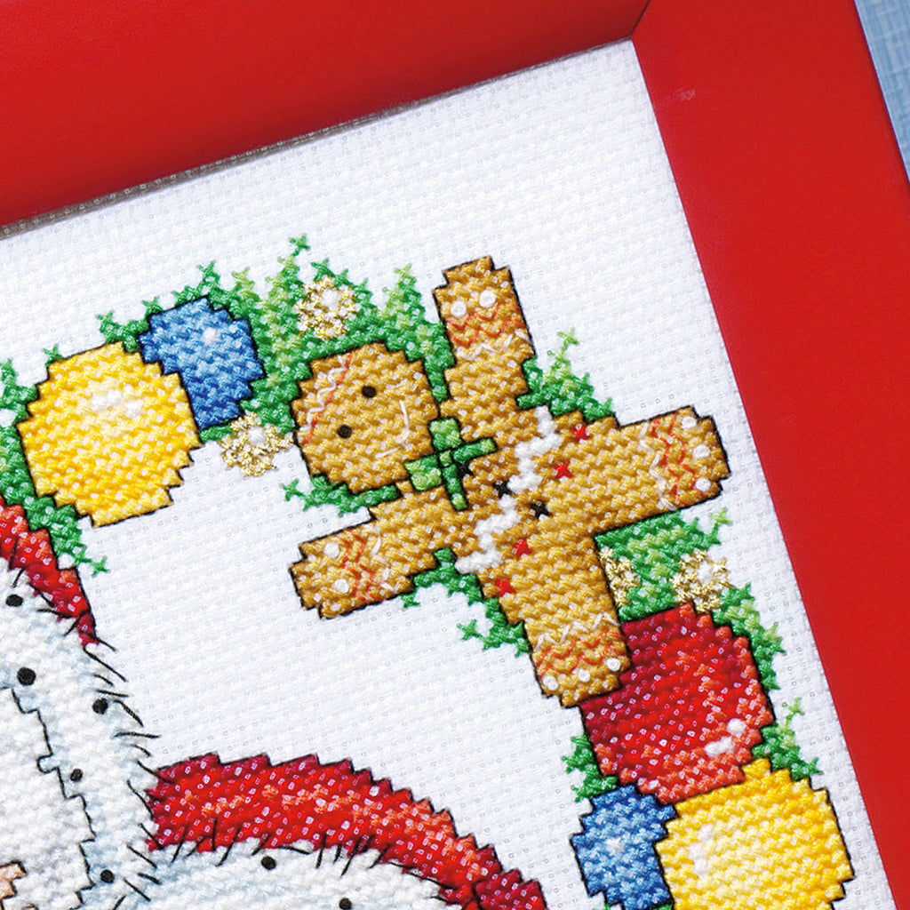 Mr and Mrs Claus Cross Stitch PDF Pattern