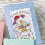 New Baby Animal Cards Cross Stitch PDF Patterns