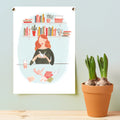 'Origami Time' Digital Art Print PDF by Emma Block