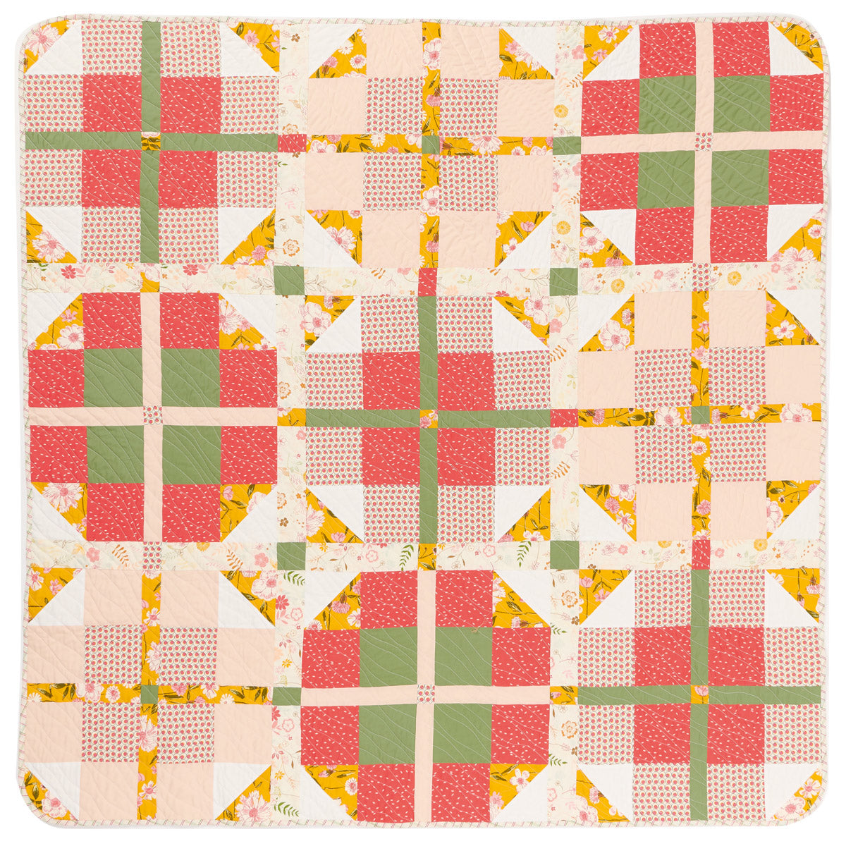 Perfect in Plaid Quilt Sewing pattern PDF