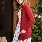 Poppy Longline Cardigan Knitting Pattern PDF