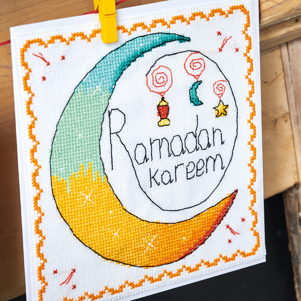 Ramadan Eid Cards Cross Stitch Patterns PDF