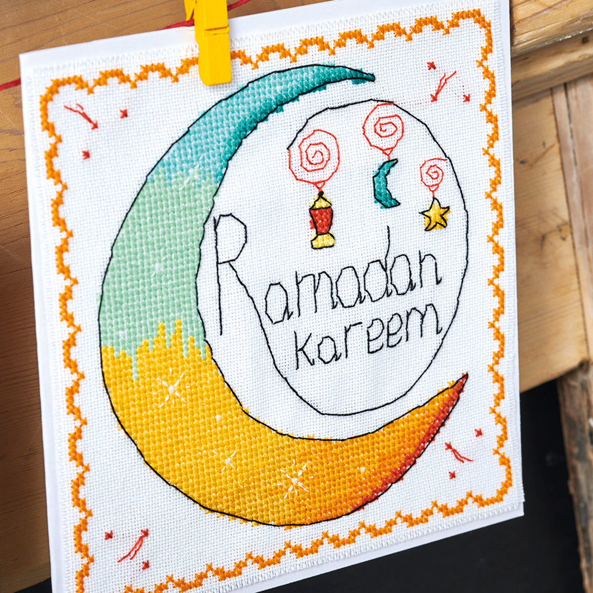 Ramadan Eid Cards Cross Stitch Patterns PDF