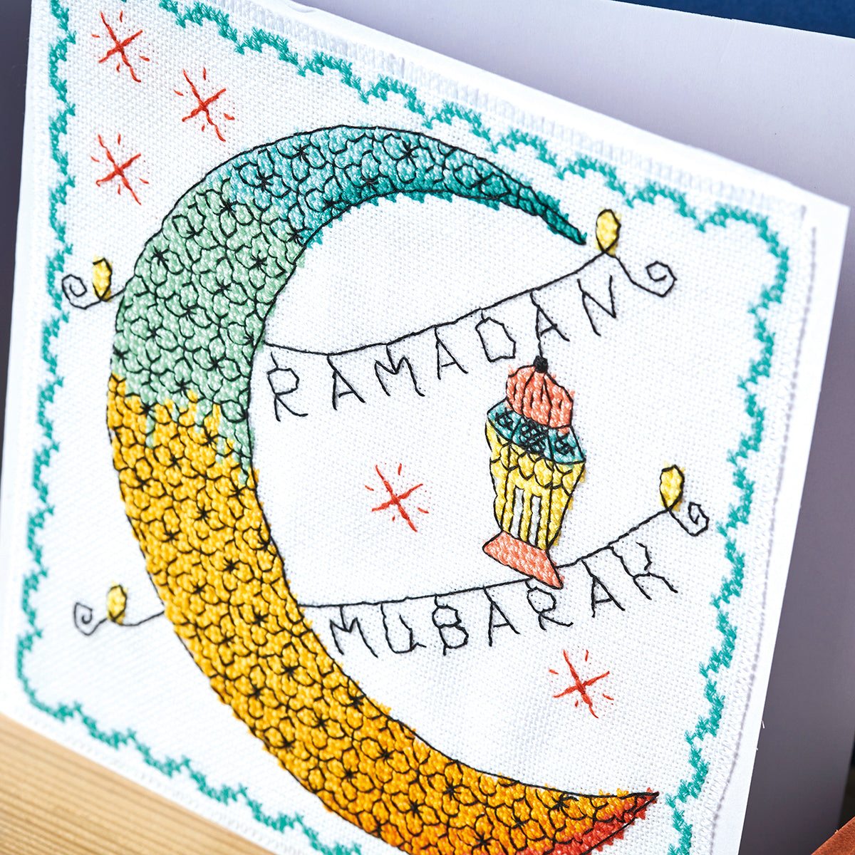 Ramadan Eid Cards Cross Stitch Patterns PDF