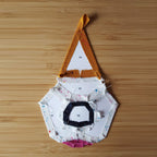Red Panda EPP Quilt Block Pattern PDF