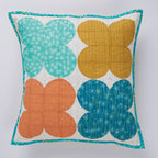 Retro Blooms Patchwork Cushions Sewing Pattern PDF